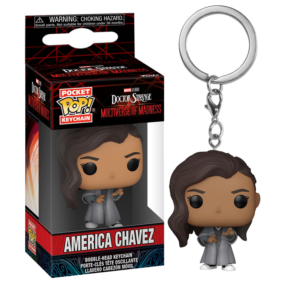 Funko pop keychain llavero marvel doctor strange multiverso