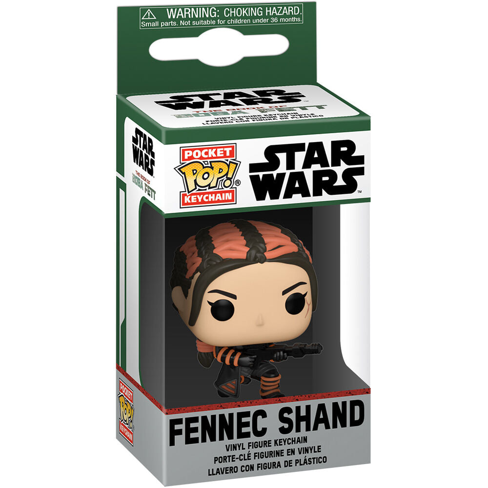 Funko pop keychain llavero star wars book of boba fett fennec