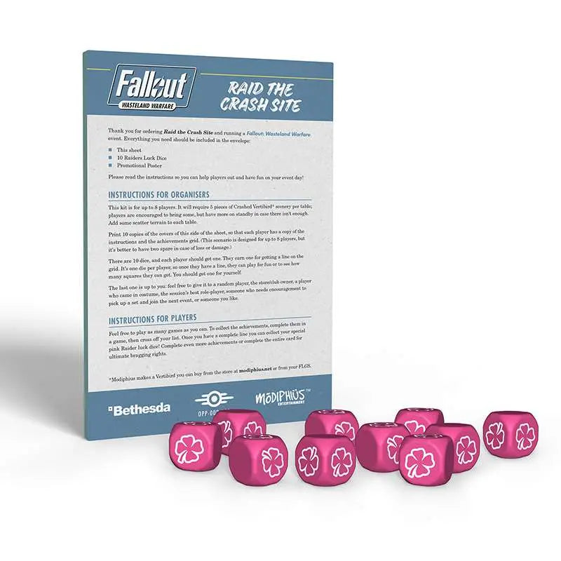 FALLOUT WWW RAIDERS ORGANISED PLAY PACK Frikytopia