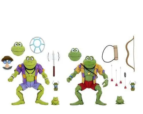 TMNT CARTOON GENGHIS+ RASPUTIN FROG 2PK Frikytopia