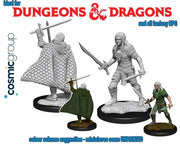 PATHFINDER DEEP CUT UNPAINTED MINIATURES - ELF MALE FIGHTER 3