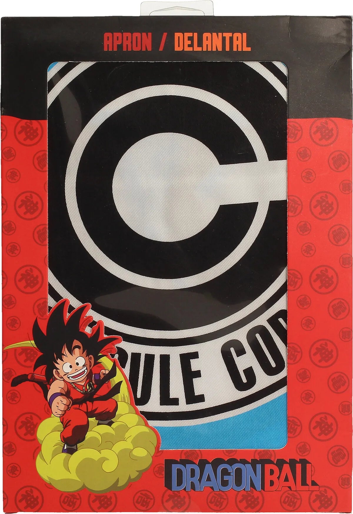 Dragon Ball Delantal Capsule Corp.