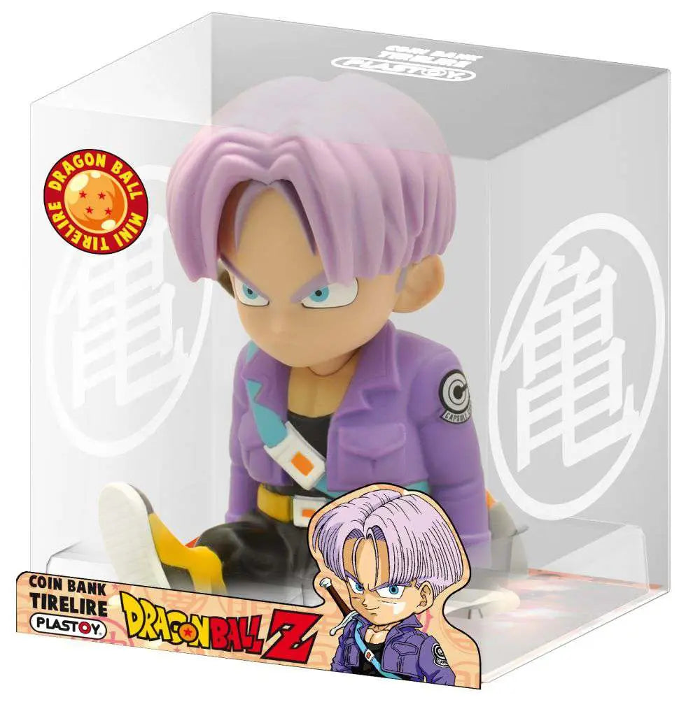 Figura hucha plastoy dragon ball trunks sentado