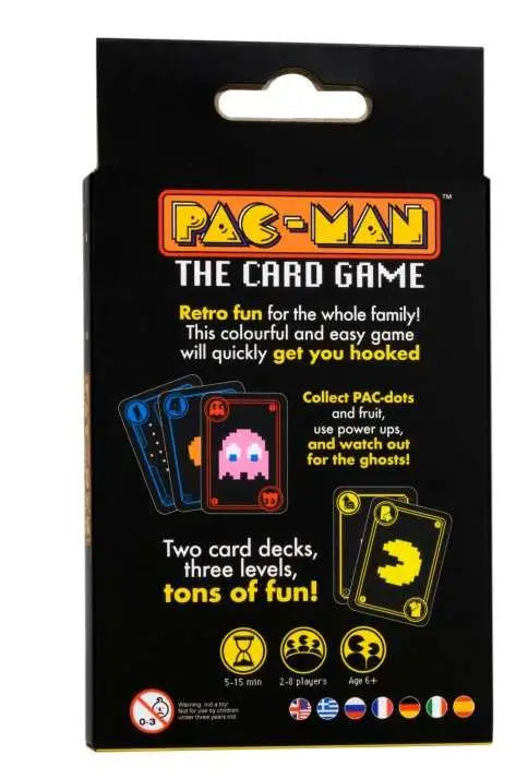 PAC MAN THE Carta GAME Caja (6)