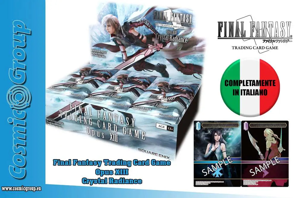 FFTCG OPUS XIII BOOSTERS BOX ITA (36) Frikytopia