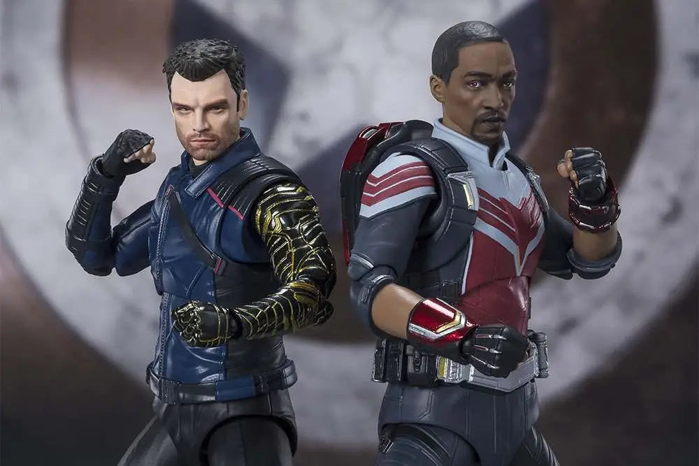 Figura tamashi nations bucky barnes figura marvel the falcon and the winter soldier