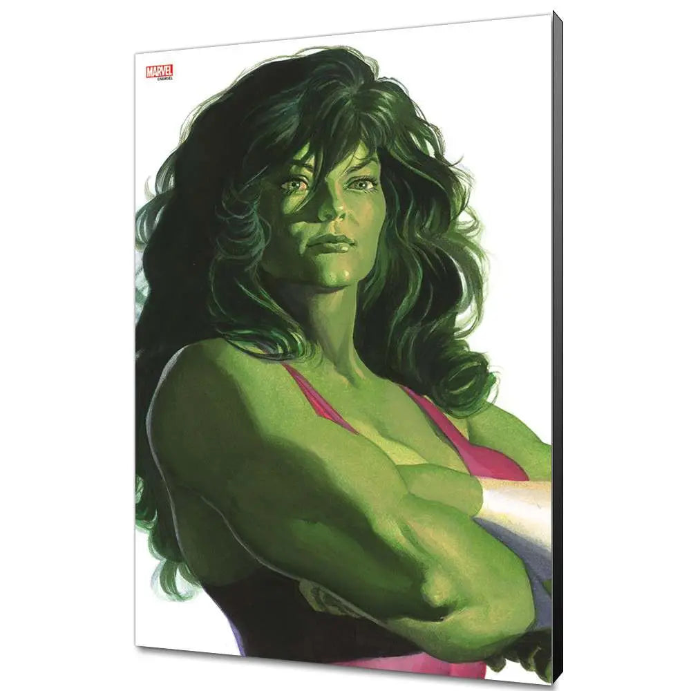 ALEX ROSS SHE HULK WOOD PANEL Frikytopia