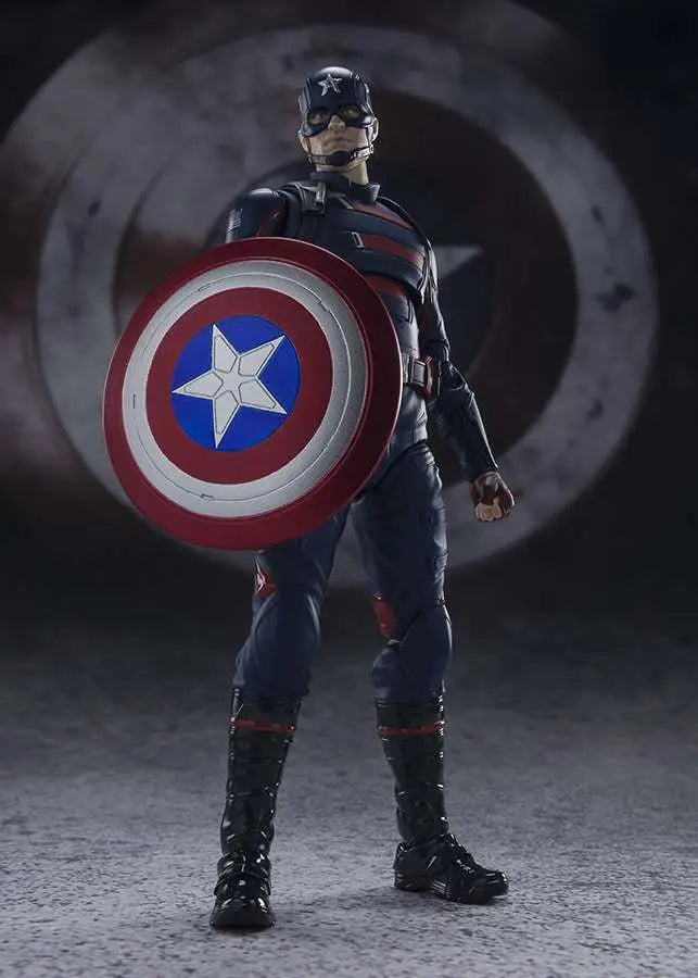 Figura tamashi nations capitan america john walker marvel the falcon and the winter soldier