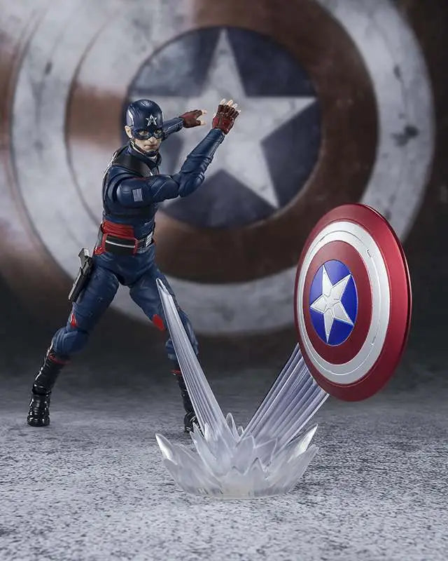 Figura tamashi nations capitan america john walker marvel the falcon and the winter soldier