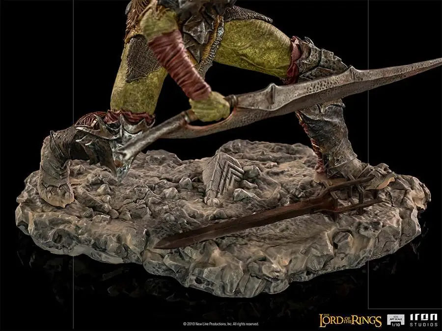 LOTR SWORDSMAN ORC 1/10 ART STATUE
