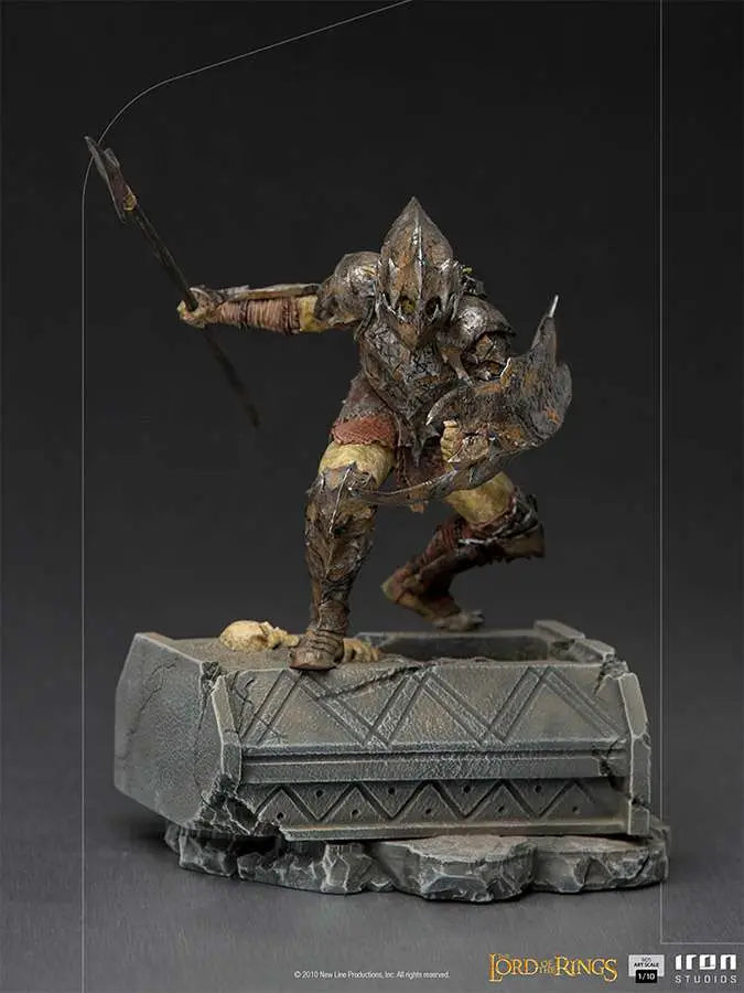 LOTR ARMORED ORC 1/10 ART STATUE Frikytopia