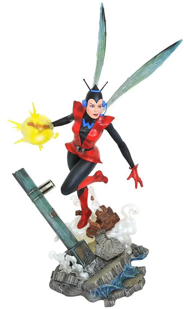 Figura diamond select toys marvel gallery antman & the wasp avispa comic