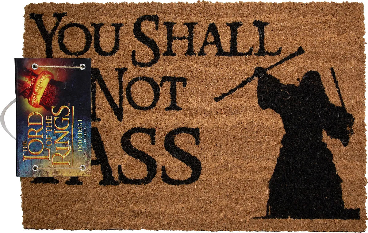 Felpudo You Shall Not Pass El Señor de los Anillos