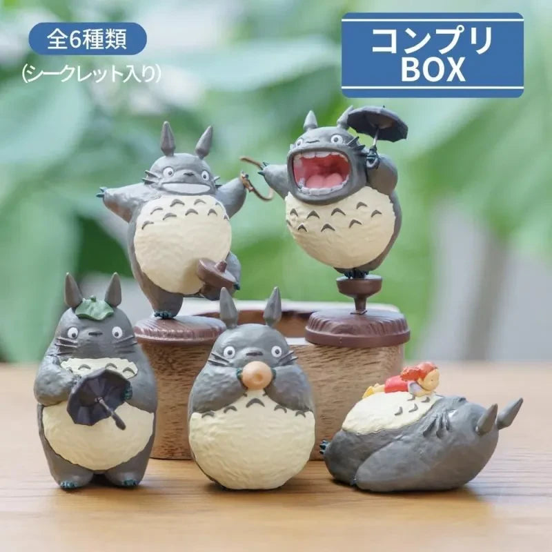 MY NEIGHBOR TOTORO FIGURES ASSORTMENT 02 DISPLAY BOX (6) Frikytopia