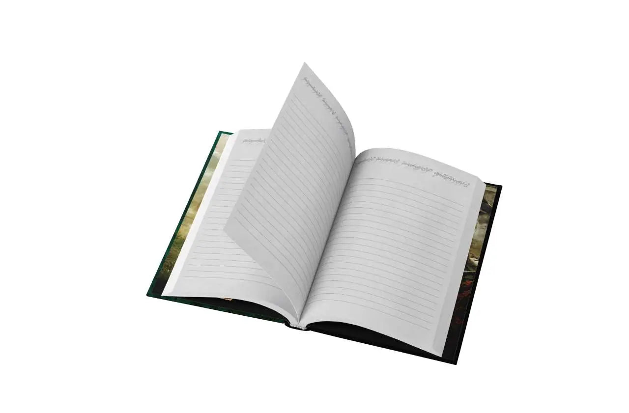 Cuaderno A5 One Ring To Rule Them All El Señor de los Anillos con luz