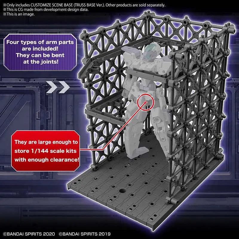 CUSTOMIZE SCENE BASE TRUSS BASE VER Frikytopia