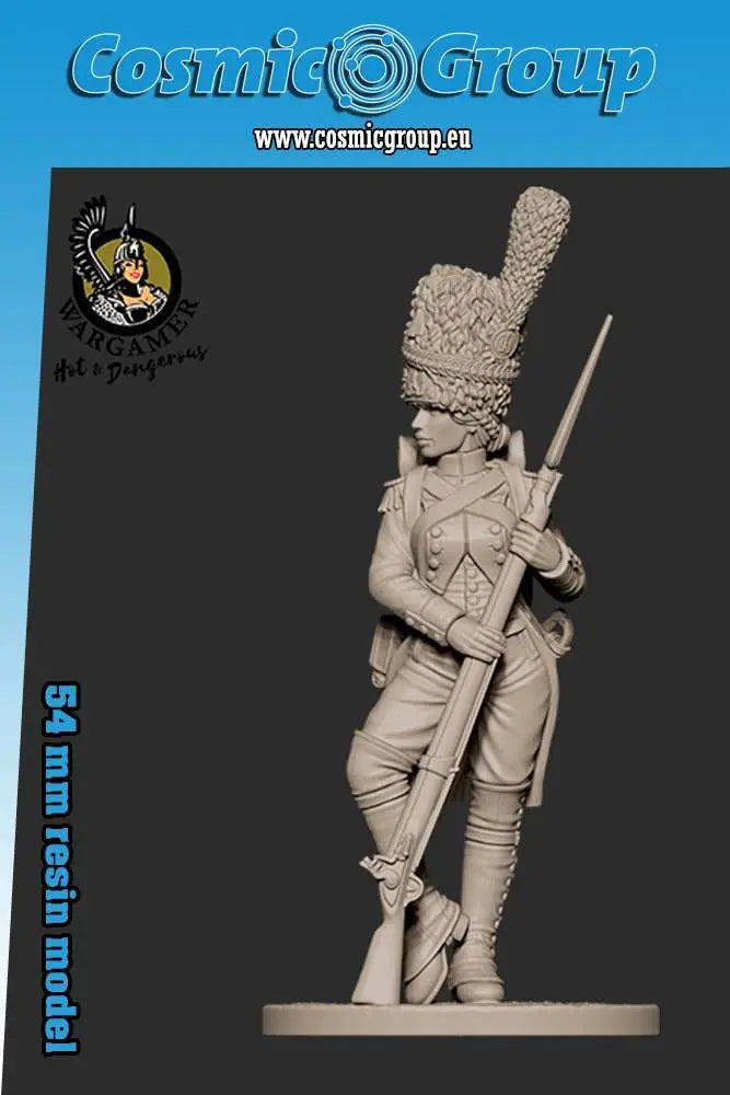 54 mm CELINE THE OLD GUARD GRENADIER Frikytopia