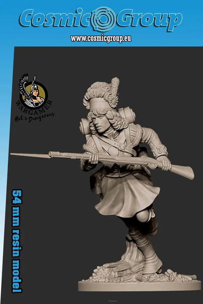 54 mm FIONA FROM 42ND HIGLANDERS Frikytopia