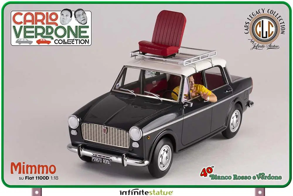 MIMMO SU FIAT 1100 1/18 RESIN CAR Frikytopia