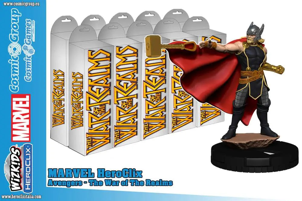 MHC AVENGERS WAR OF REALMS BOOSTER BRICK Frikytopia
