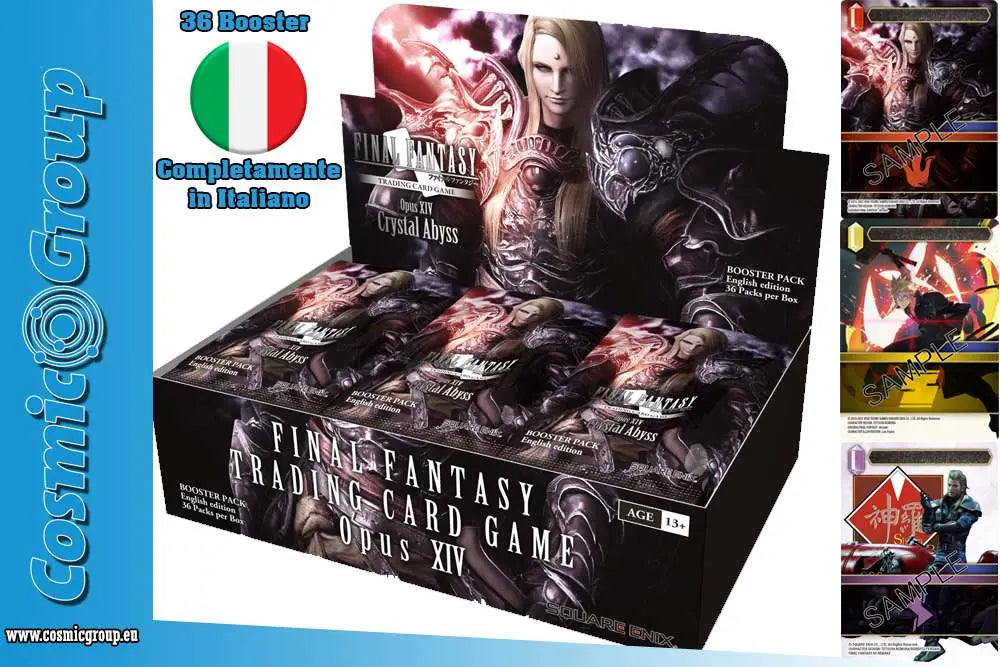 FFTCG OPUS XIV BOOSTERS BOX ITA (36) Frikytopia