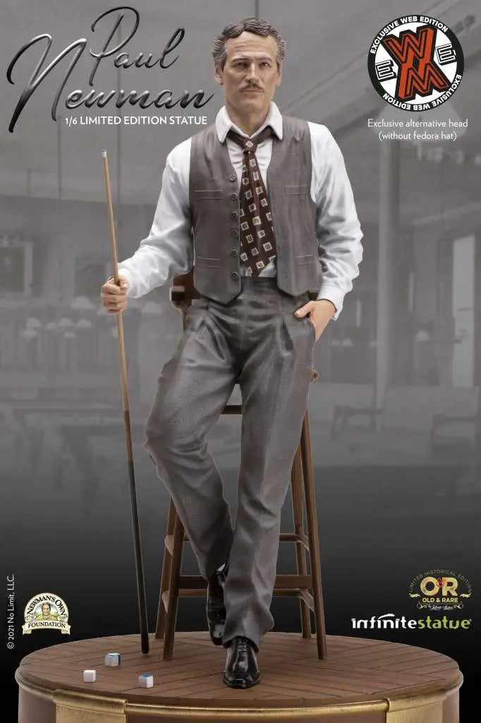 PAUL NEWMAN OLD&RARE 1/6 WEB EXC STATUE Frikytopia