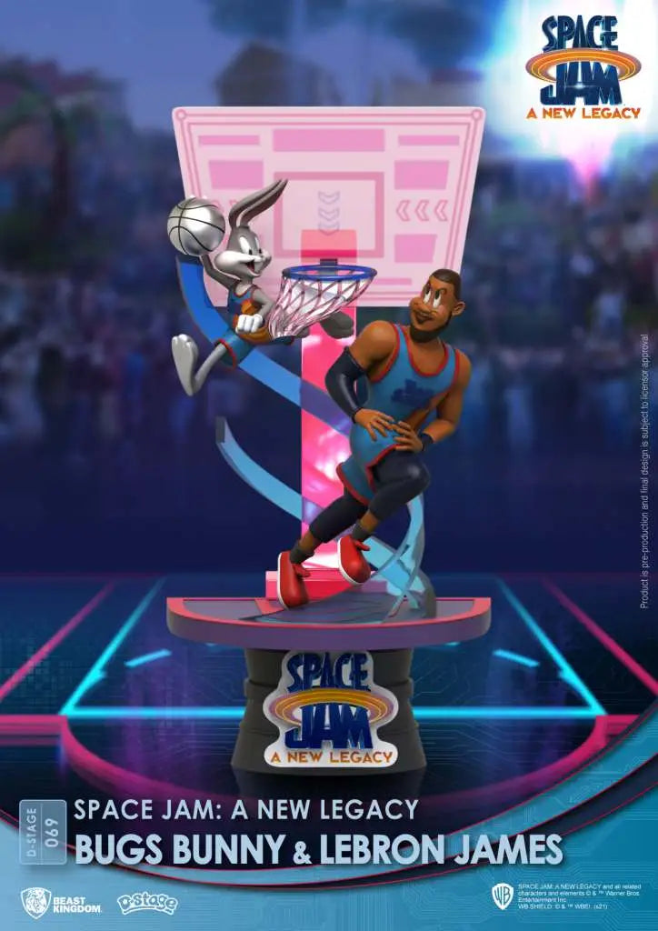 D-STAGE SPACE JAM 2 BUG BUNNY +  LEBRON Frikytopia