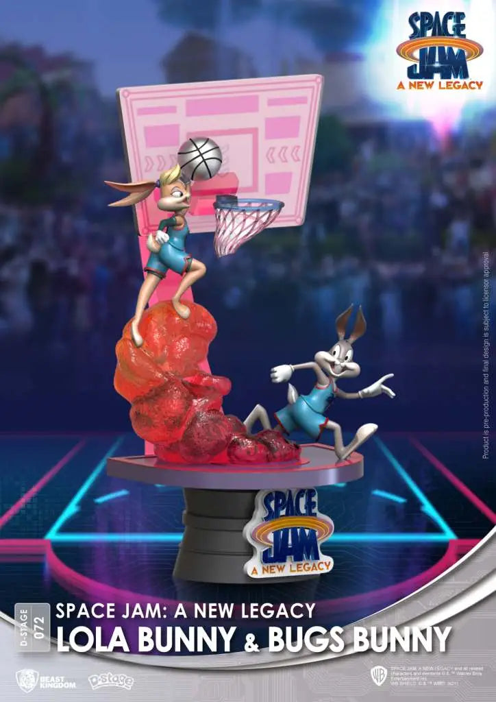 D-STAGE SPACE JAM 2 LOLA + BUG BUNNY