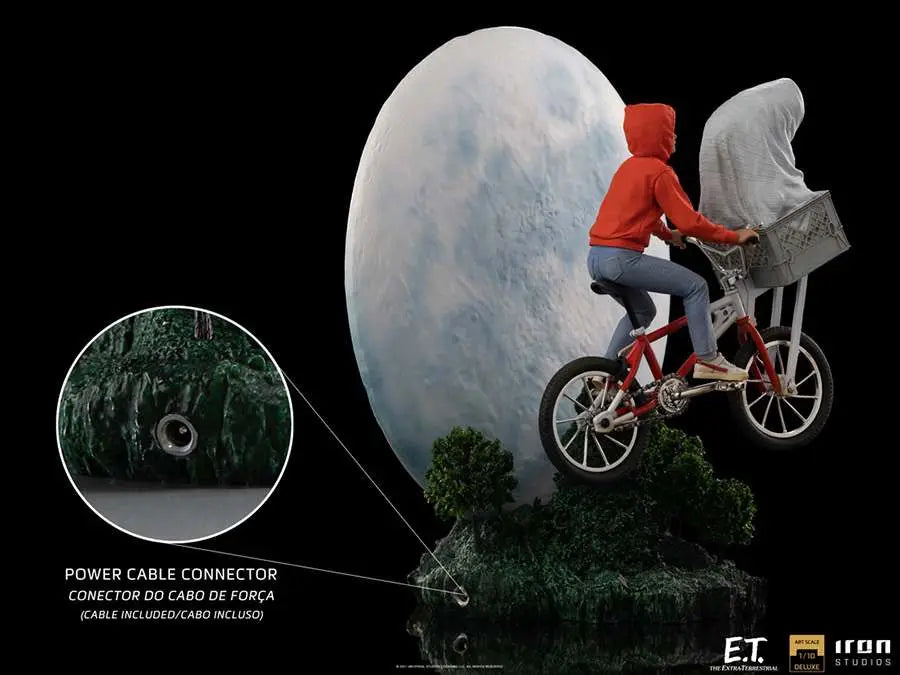 E.T. El Extraterrestre Estatua 1/10 Deluxe Art Scale E.T. & Elliot 27 cm