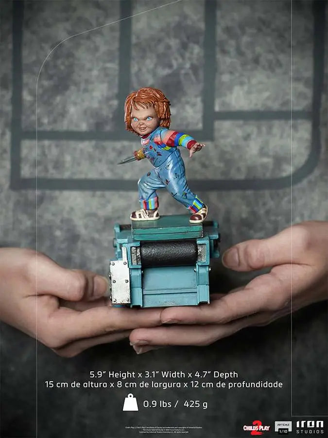 CHILD'S PLAY 2 CHUCKY 1/10 ART Estatua