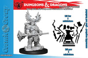 D&D FRAMEWORKS-DWARF BARBARIAN FEMALE
