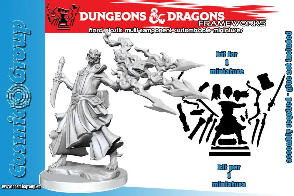 D&D FRAMEWORKS-DRAGONBORN SORCERER FEM. Frikytopia