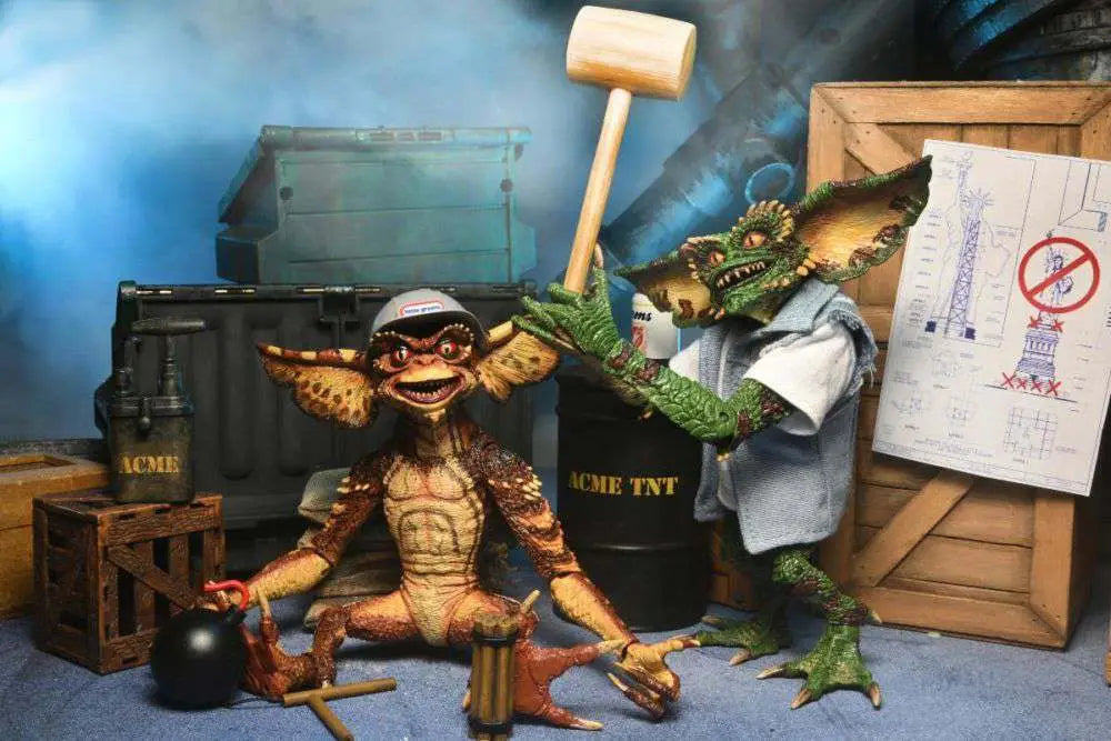 Blister figuras Gremlins Ultimate Demolition Gremlins 2 15cm