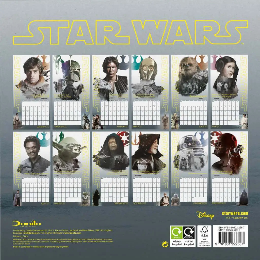 STAR WARS 2022 GIFT Caja