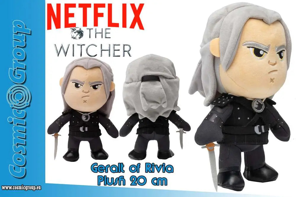 NETFLIX THE WITCHER GERALT Peluche