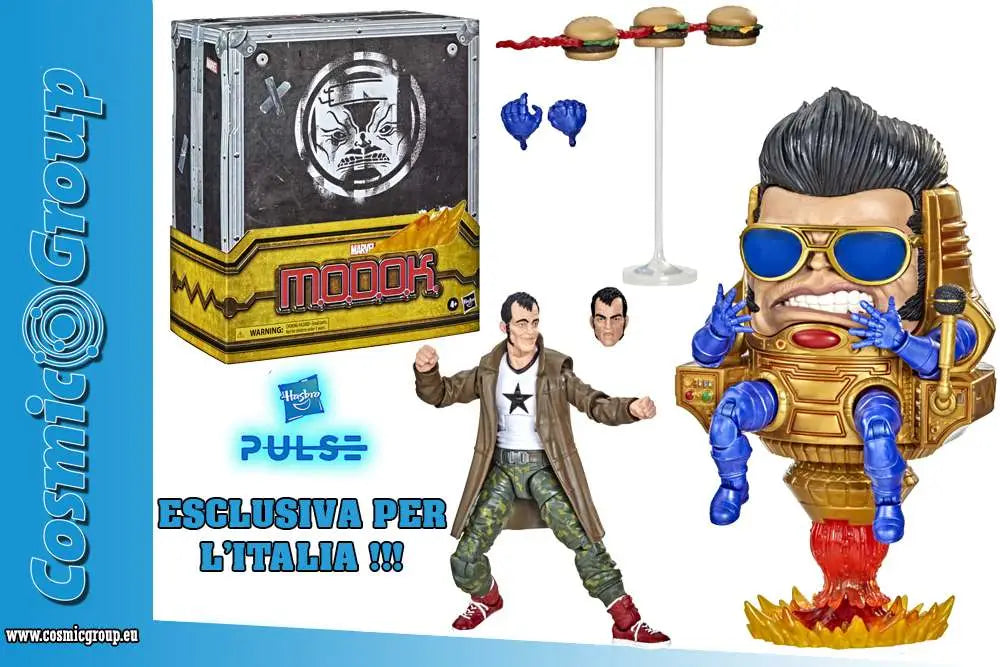 ML MODOK ELVIS+CAP.FIGURES LIMIT.ED. AF Frikytopia