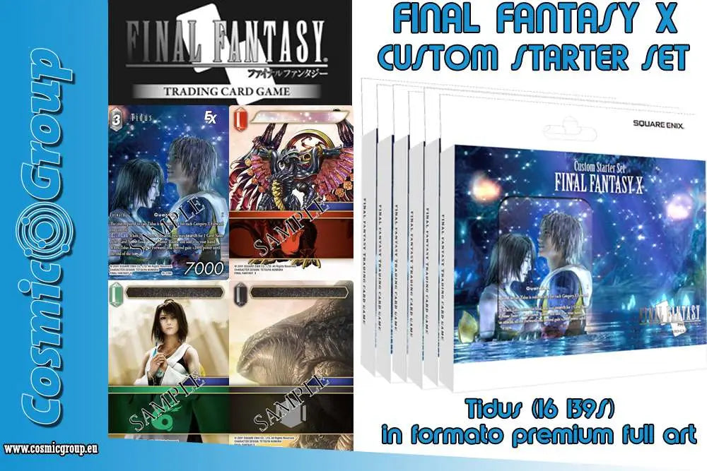 FFTCG F.FANTASY X CUSTOM STARTER SET (6) Frikytopia