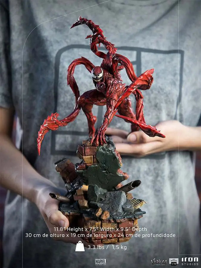 VENOM 2 CARNAGE 1/10 ART Estatua