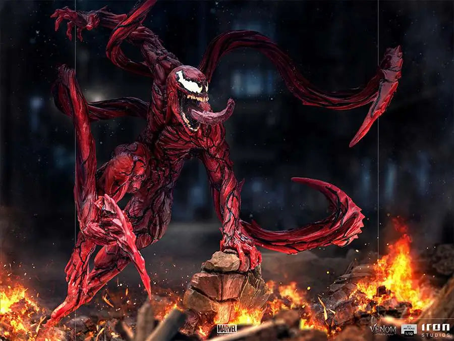 VENOM 2 CARNAGE 1/10 ART Estatua