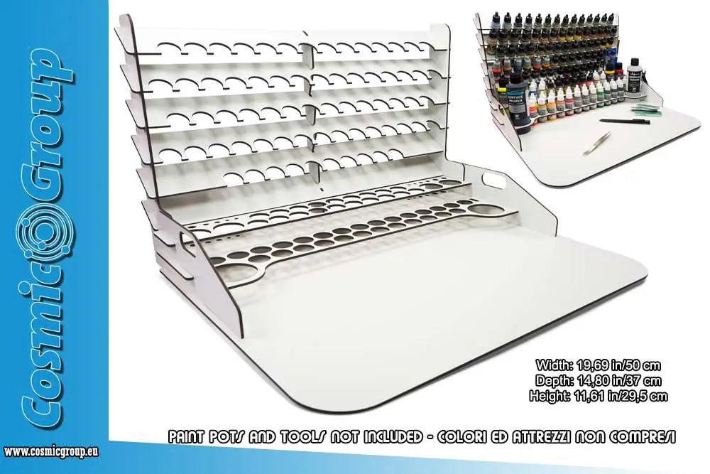 PAINT DISPLAY AND WORK ST W STORAG 50X37 Frikytopia
