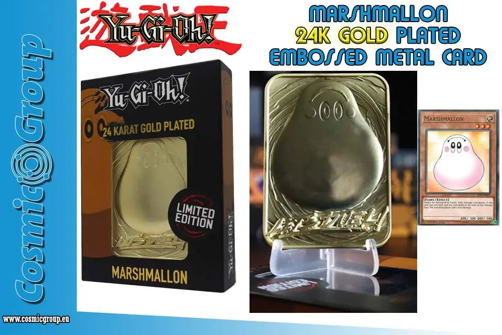 YU-GI-OH! LTD ED 24K GOLD-MARSHMALLON Frikytopia