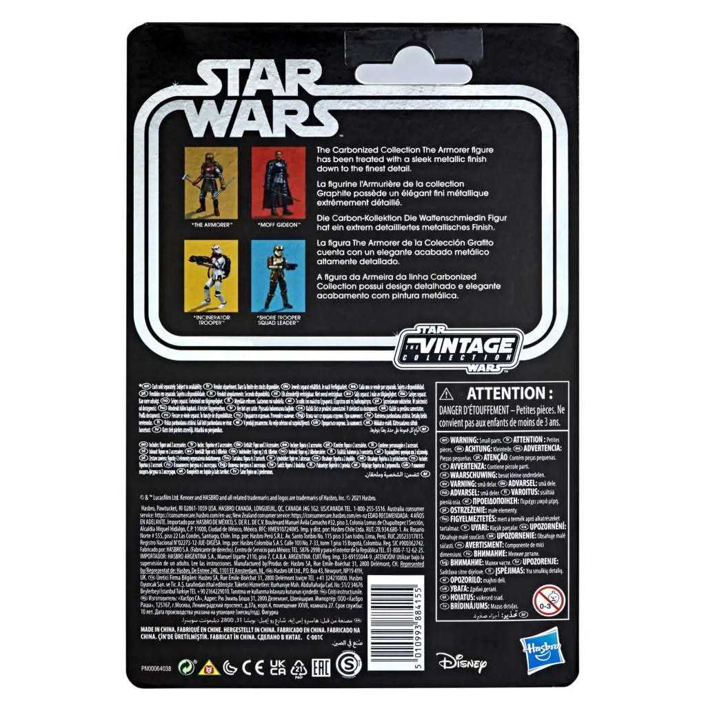 Figura The Armorer Carbonized Collection Star Wars 10cm vintage