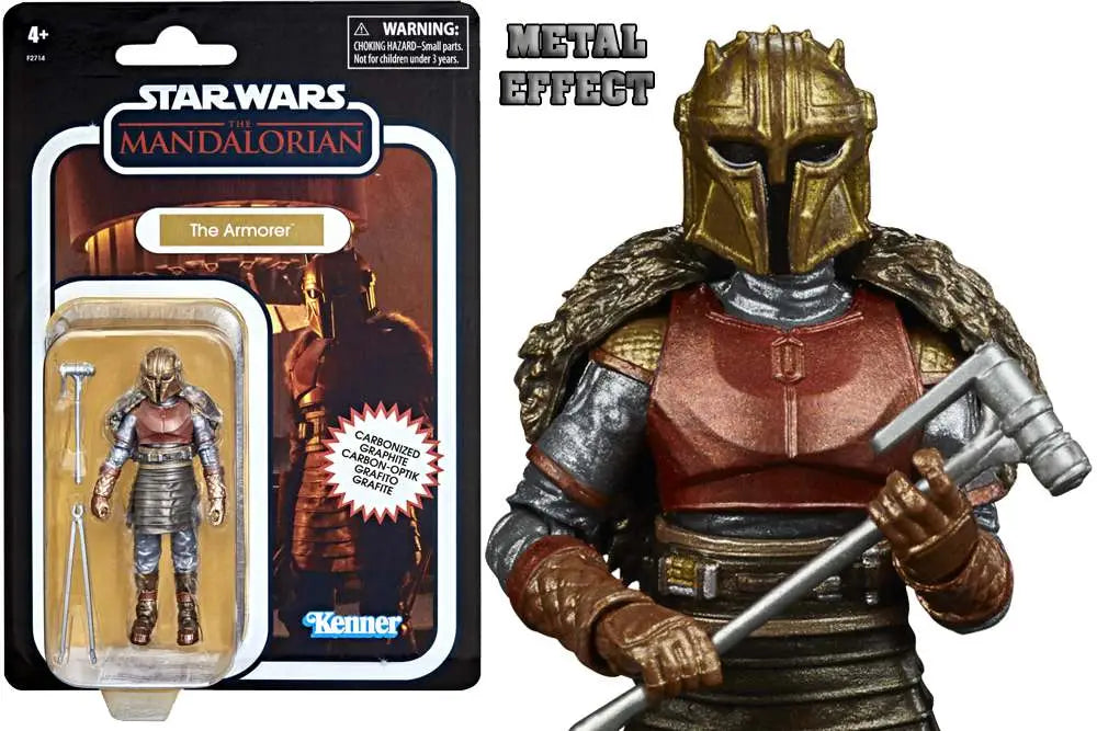 Figura The Armorer Carbonized Collection Star Wars 10cm vintage