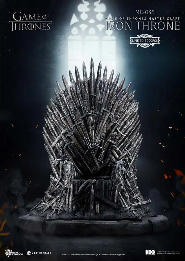 GOT IRON THRONE MASTER CRAFT STATUE Frikytopia