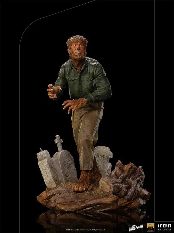 UNIVERSAL MONSTERS WOLF MAN DLX 1/10 ST Frikytopia