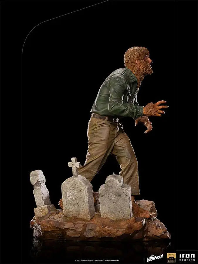UNIVERSAL MONSTERS WOLF MAN DLX 1/10 ST