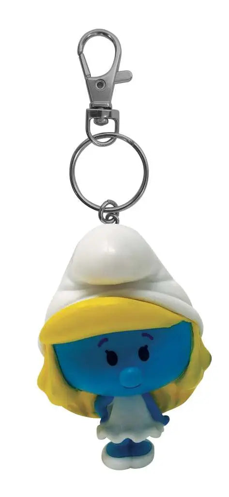 Llavero plastoy los pitufos pitufina chibi