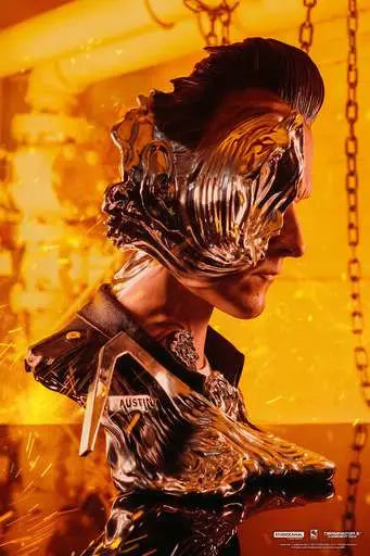 TERMINATOR T-1000 ART MASK