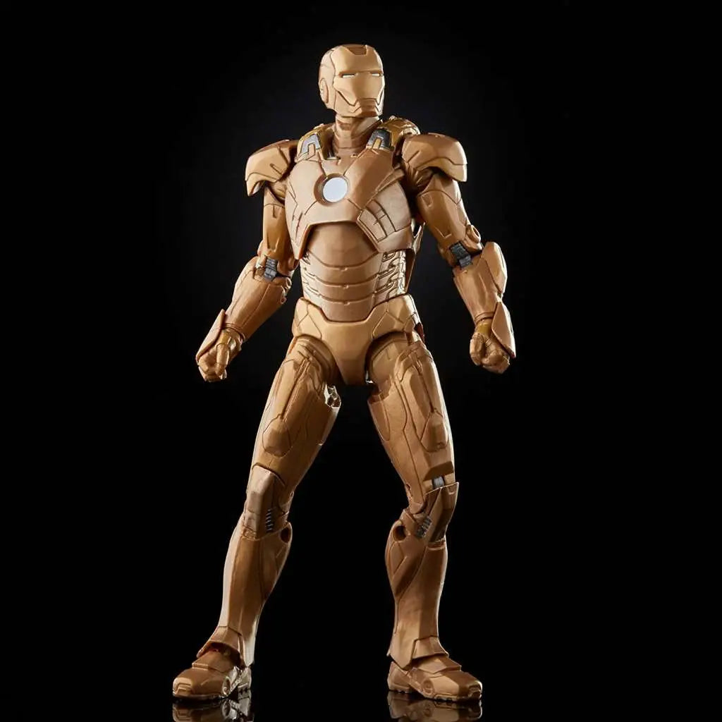 Blister 2 figuras Happy Hogan and Iron Man Mark XXI Iron Man 3 The Infinity Saga Marvel 15cm