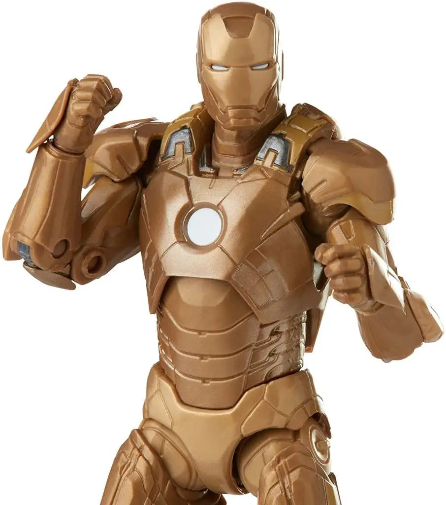 Blister 2 figuras Happy Hogan and Iron Man Mark XXI Iron Man 3 The Infinity Saga Marvel 15cm